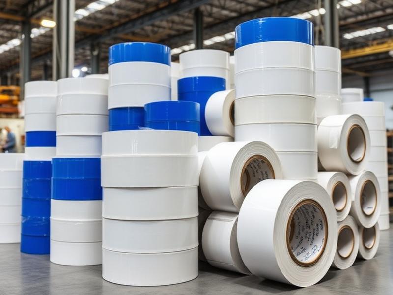 Rolls of converting process tape and liner material